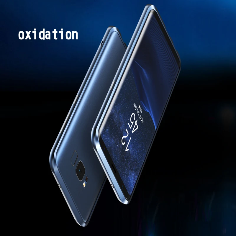 Для samsung Galaxy S8 чехол плюс металлический бампер для s тонкий алюминиевый каркас s8