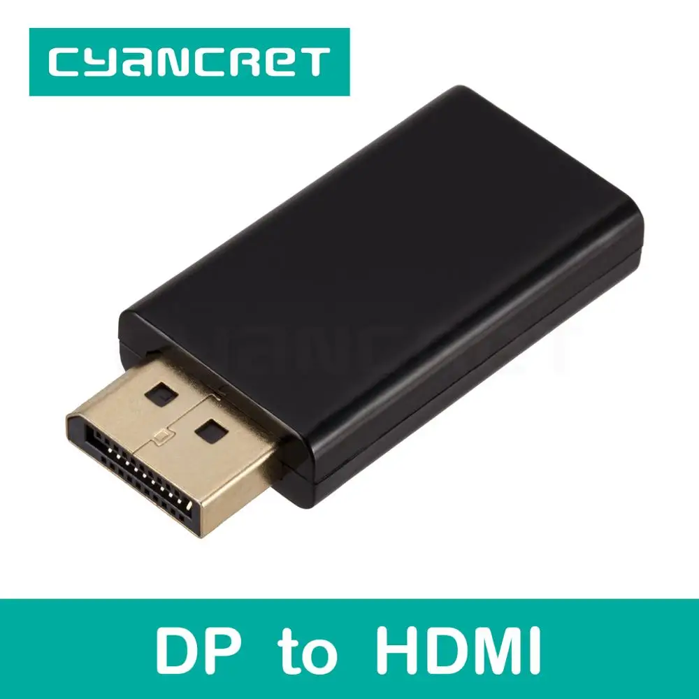 Video Cable Convert Displayport DP to HDMI Port Connector Male-Female Adapter for Computer HDTV Monitor Projector Support 1080P Video Cable Convert Displayport DP to HDMI Port Connector Male-Female Adapter for Computer HDTV Monitor Projector Support 1080P