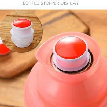 

4pcs/lot Food Grade Thermos Bottle Plug Bottle Lid Plastic Silicone Plug Kettle Plug Parts Replacement Kettle Parts