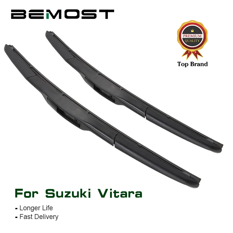 BEMOST Car Front Windscreen Wiper Blades Natural Rubber For Suzuki