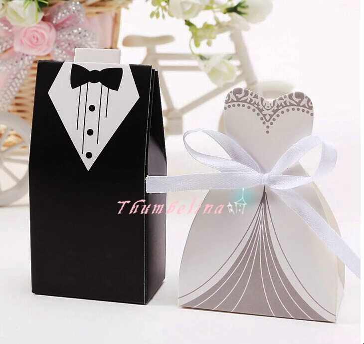 Hot 100pcs Wedding Favor Candy Box Bride Groom Hot 100pcs Wedding Favor Candy Box Bride Groom Invitation Gifts Party Decoration Supply Decoracion Boda Sweet On Aliexpress Alibaba