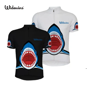 

Shark Cycling Jersey Short Sleeve Top Cycle Clothing MTB Road Bike Bicycle Short Bike Cycle Wear Sports Sleeve Shirt Wear 5269