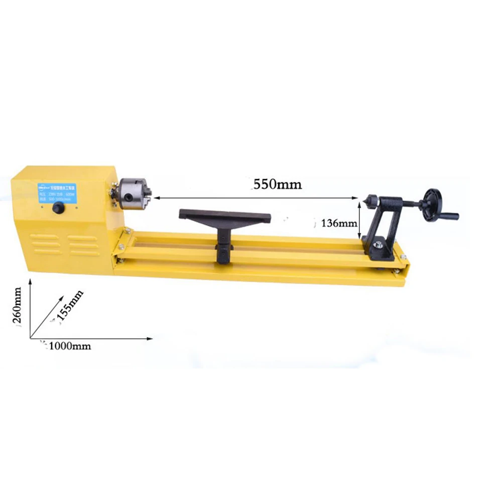 

600W wood lathe 220v mini wood lathe machine for wood working
