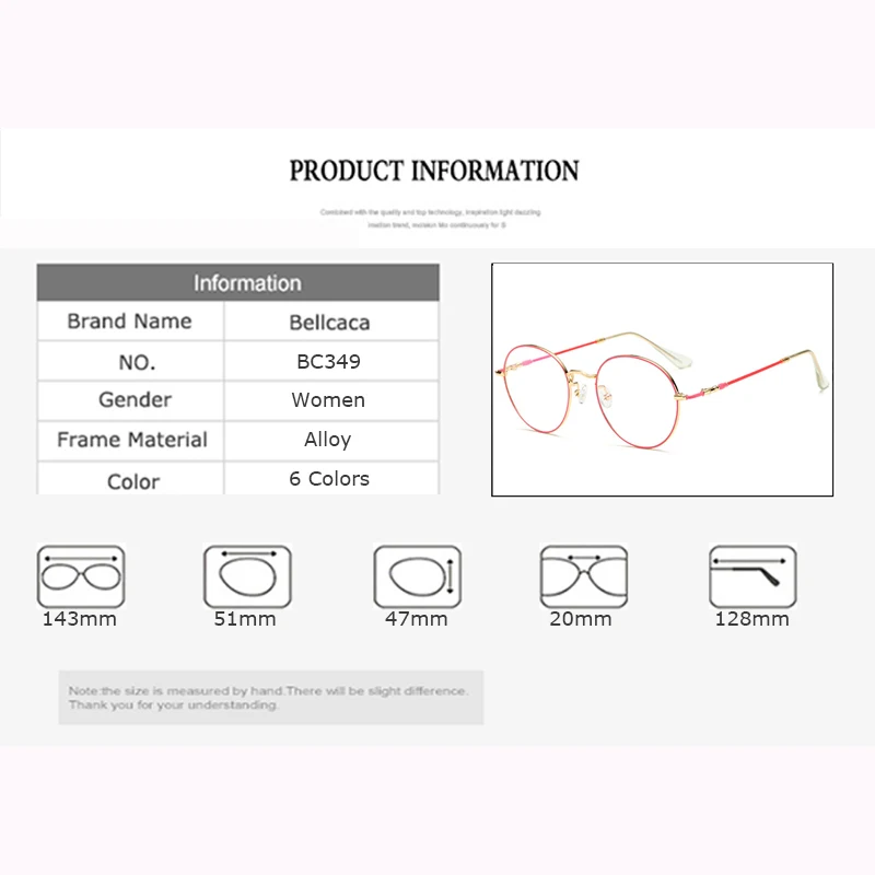 Bellcaca оправа для очков женские очки по рецепту компьютерные оптические прозрачные линзы винтажные очки оправа для женщин BC349