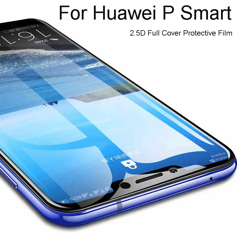 Защитное стекло для Huawei P smart plus 2019 защита экрана закаленное на psmart полное