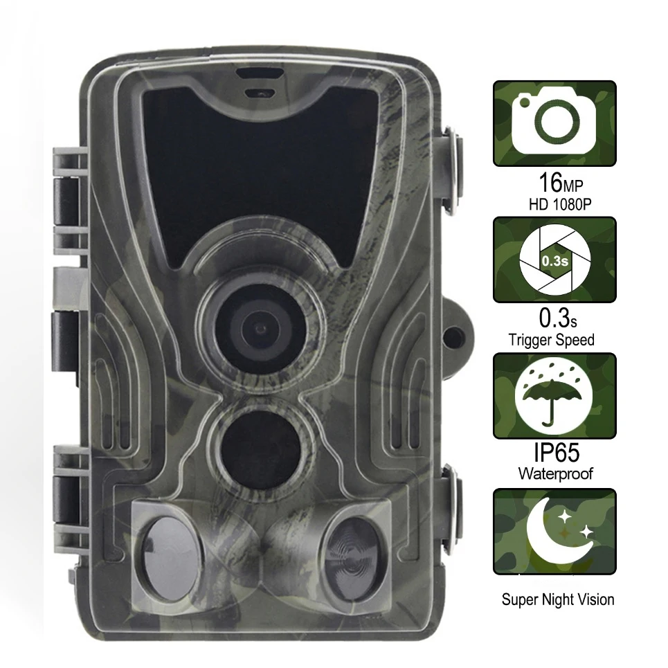 

HC-801A Hunting camera Night Vision Trail cmaera 1080P IP65 waterproof scout forest animal Surveillan wildlife camera photo trap