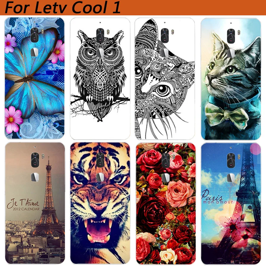

Pattern Case For Letv Cool 1 Cases Soft TPU Silicone Back Cover Cases For Letv LeEco cool 1 Dual Leeco Coolpad Cool1 Fundas