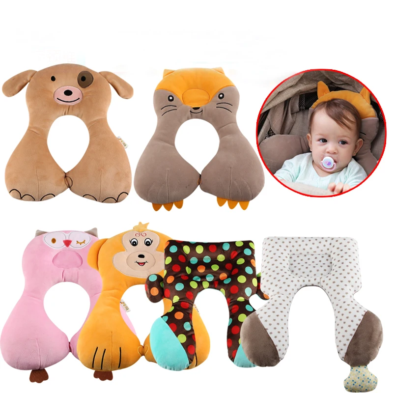 2018 Baby Head Protecyion Stroller Shaping Pillow Car Safety Seat Head Support Neck Care Travel