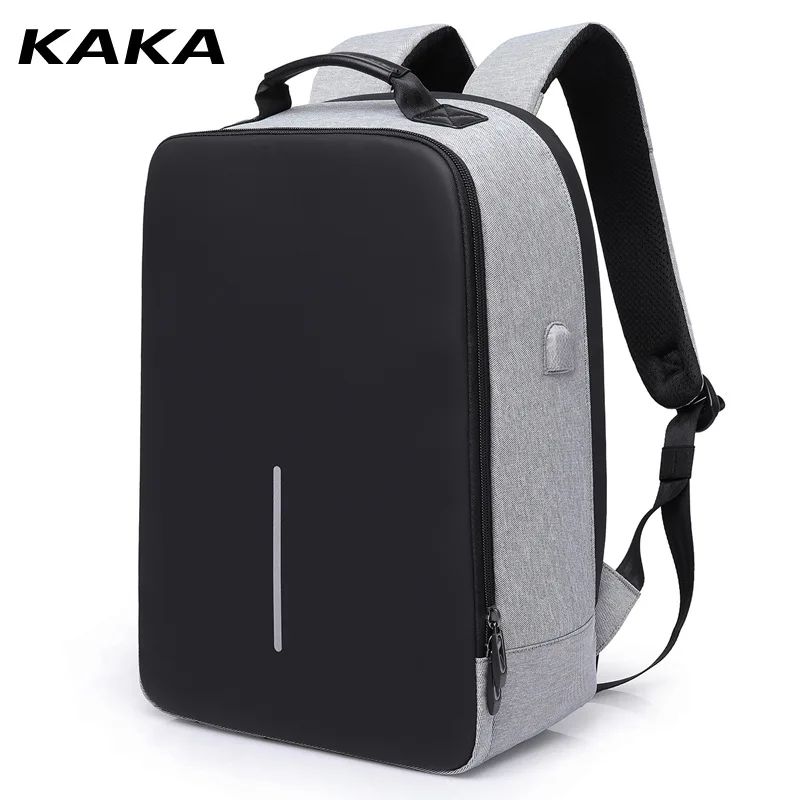 Рюкзак KAKA мужской рюкзак с защитой от кражи Мужская школьная сумка usb зарядкой
