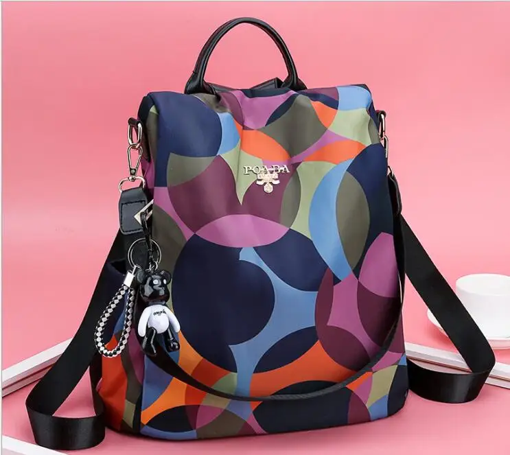 

New Backpack Women Oxford Multifunction packBag Casual Anti Theft Backpack for Teenager Girls Schoolbag 2019 Sac A Dos mochila