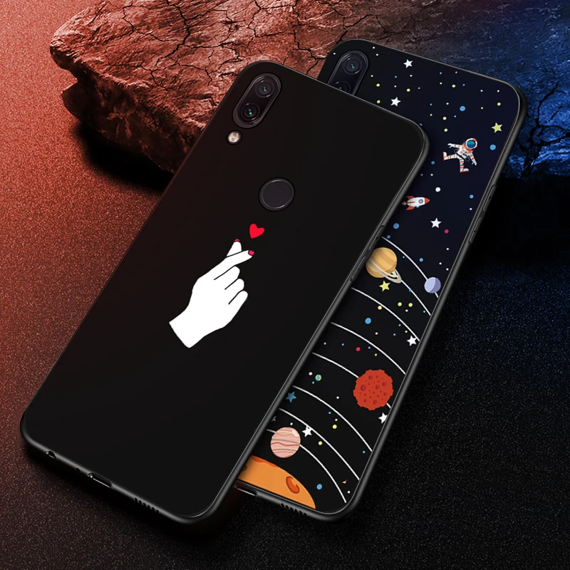 Для Xiaomi Redmi Note 7 мягкий чехол для 6 Pro 5 плюс 4X Примечание Капа Pocophone F1 Mi8 A2 Lite 6X