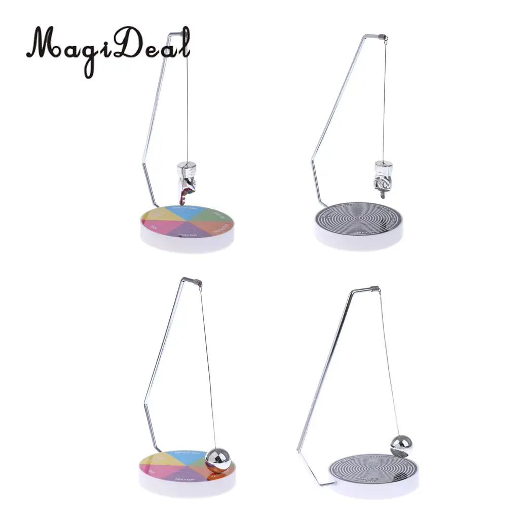 MagiDeal Magic Novelty Decision Maker Magnetic Pendulum Fun Executive Office Home Desk Car Decor Ornaments Kids Toy Gift