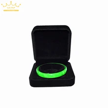 Портативные винтажные черные бархатные украшения дисплей коробки и упаковки для браслета ножной браслет держатель цепи хранения подарочная коробка