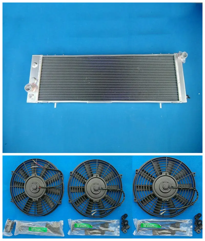 Full Aluminum Radiator For Jeep Cherokee XJ 4.0l 6Cyl 1991-2001 95 96 97 98 99
