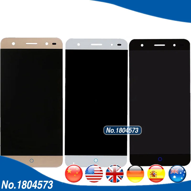 

Full LCD Complete Without Frame For ZTE Blade V7 Lite LCD Display + Touch Screen Panel Digitizer Assembly 1PC/Lot