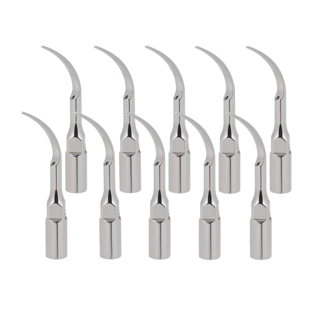 

10 Pcs P1 Dental Ultrasonic Scaler Handpiece Scaling Tips Handpiece Fit for EMS Woodpecker Teeth Whitening