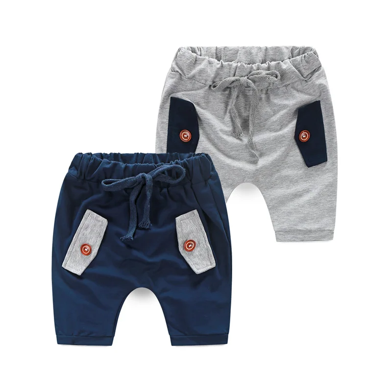 Baby Boys Drawstring Capris Pants 2 9 Years Age Toddler Boys Pants