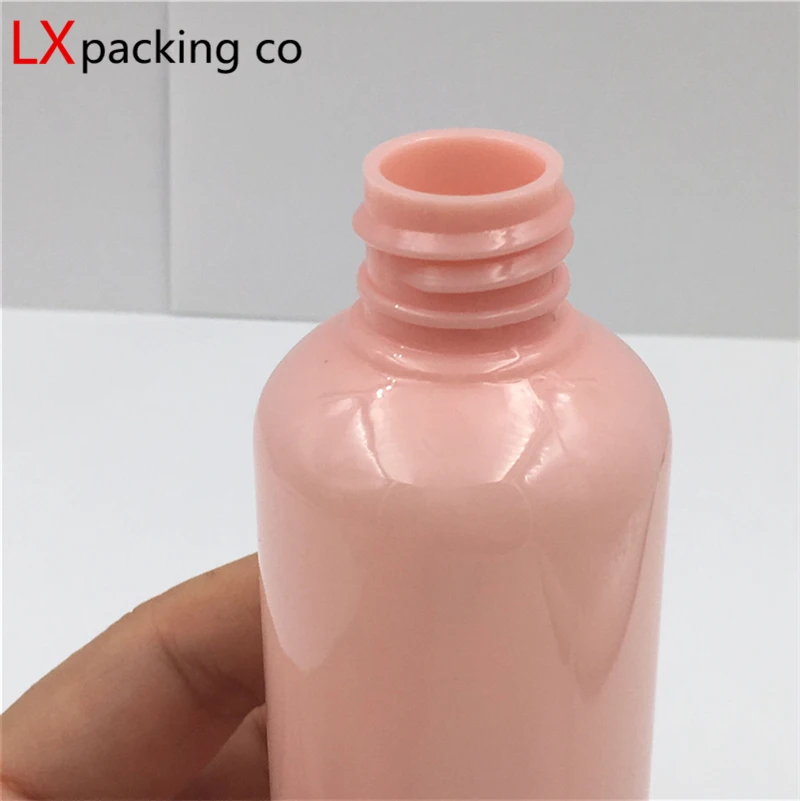 50 PCS 10 30 100 ML Pink Plastic Pet Mini Spray Bottles Sprayer Atomizer Empty Perfume Small Travel Liquid Cosmetic Containers -5