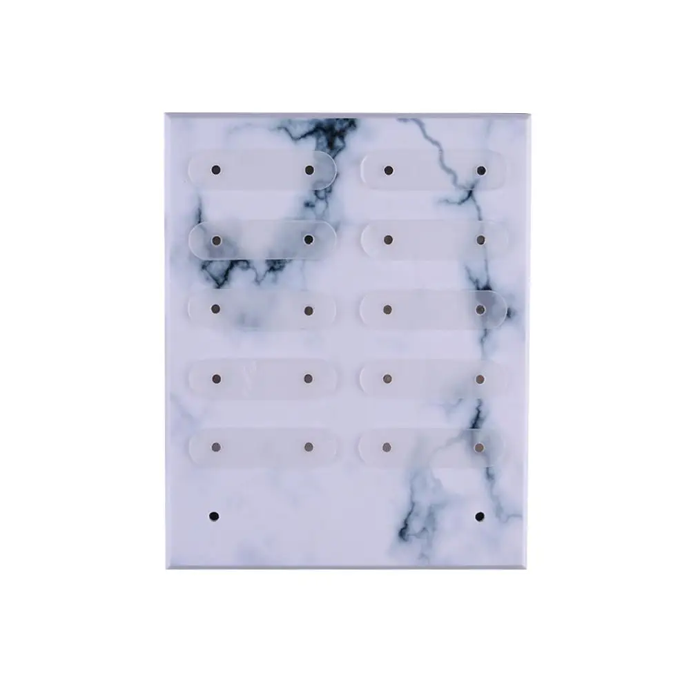 

Nail Art Manicure Display Board Marble Three Dimensional Magnet Adsorption Detachable Colour Atla Display Stand