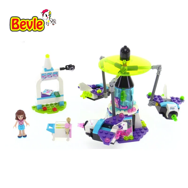 

Bela 10556 Friends Amusement Park Space Ride Olivia Building Blocks Bricks Toy Compatible With Lepin Friends 41128