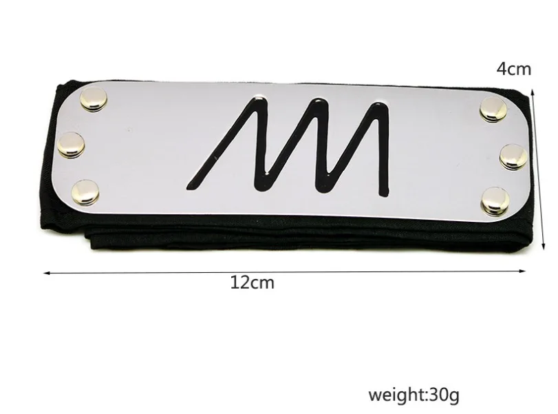 Naruto Kakashi Sasuke The Leaf Village Konoha Ninja Headband Cosplay Anime 37/"