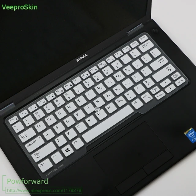 silicone Laptop Keyboard Cover Skin For Dell Latitude 14 E7450 7470