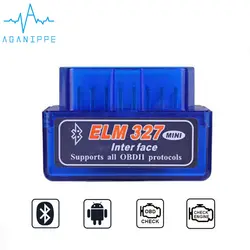 Elm327 V1.5 Bluetooth OBD2 Сканер диагностический автомобилей elm327 1,5 OBD 2 Elm 327 автомобиля диагностический инструмент ODB2 автоматического сканирования