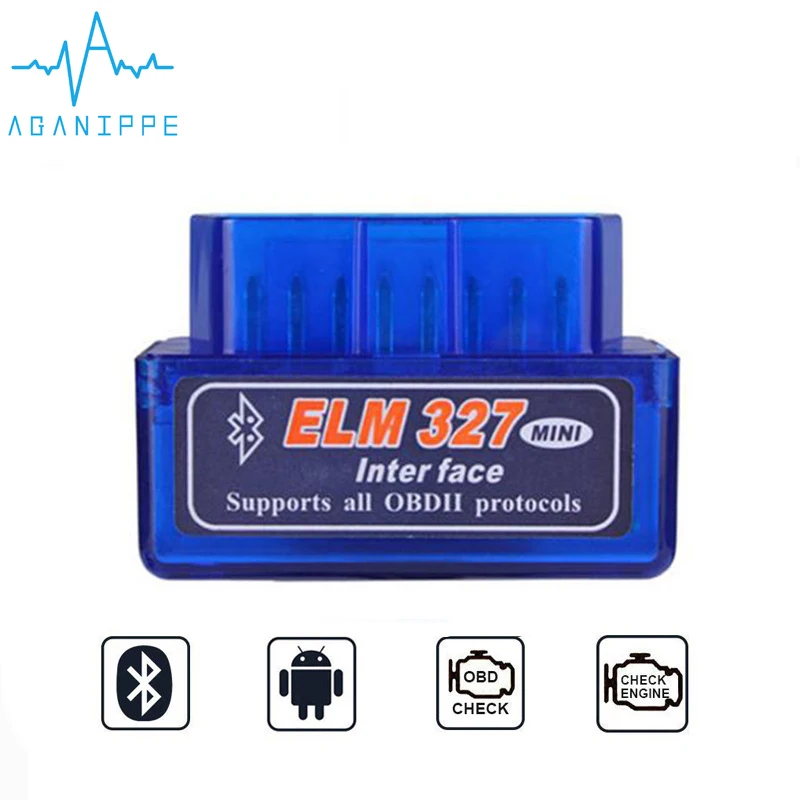 Автомобильный диагностический модуль Elm327 V1.5 Bluetooth инструмент OBD2 адаптер