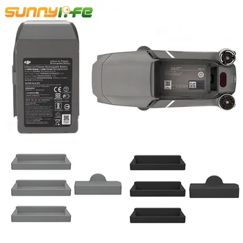 

SUNNYLIFE 1PCS Drone Body Charging Port Cover 3PCS Silicone Dustproof Battery Protector Cap Plug for DJI MAVIC 2 PRO ZOOM