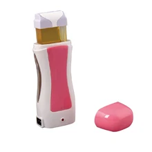 Новинка, 1 шт. х 100 мл, картридж с горячим воском, портативный эпилятор, рулон, нагреватель для депиляции, для удаления волос, для депиляции, с европейской вилкой