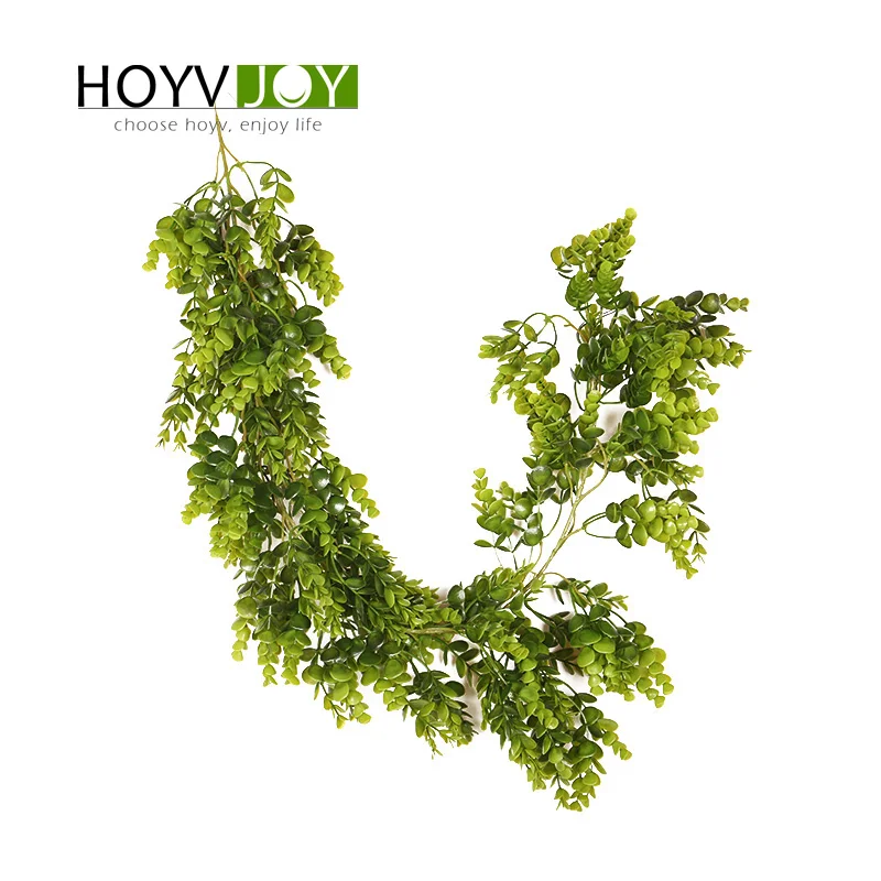 

HOYVJOY New Eucalyptus Leaves Rattan Spring Home Decoration Artificial PlantsFestival Decorations Faux Plants Eucalyptus Vine