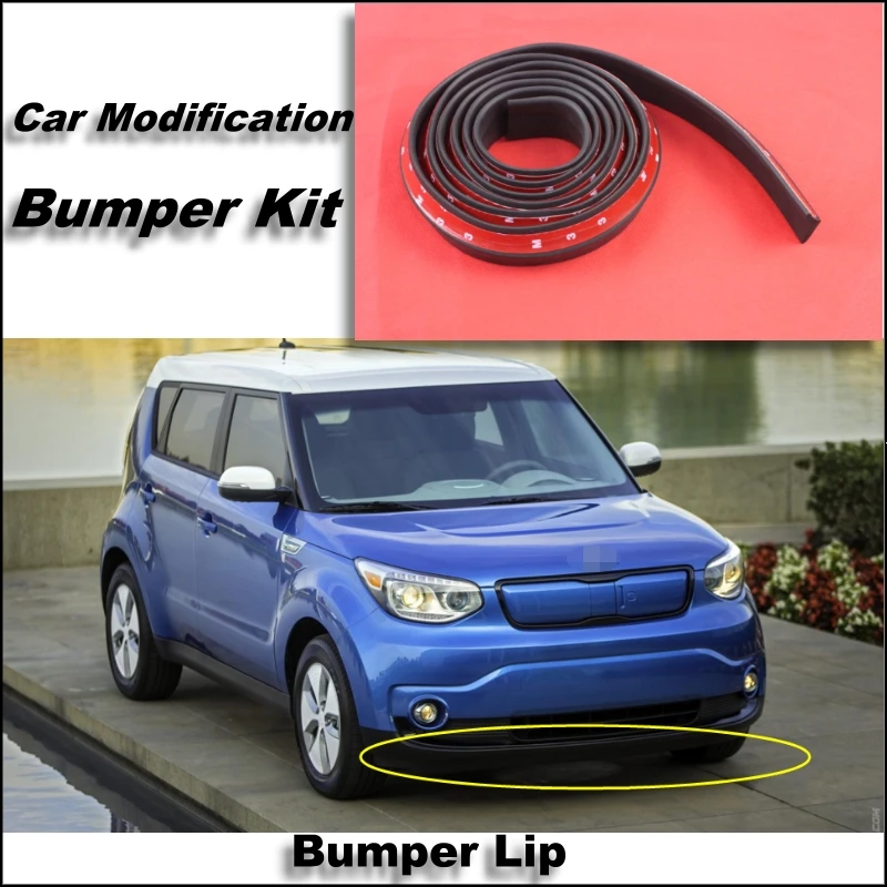 Bumper Lip For KIA Soul Front Spoiler Skirt / Bumper Kit / Deflector
