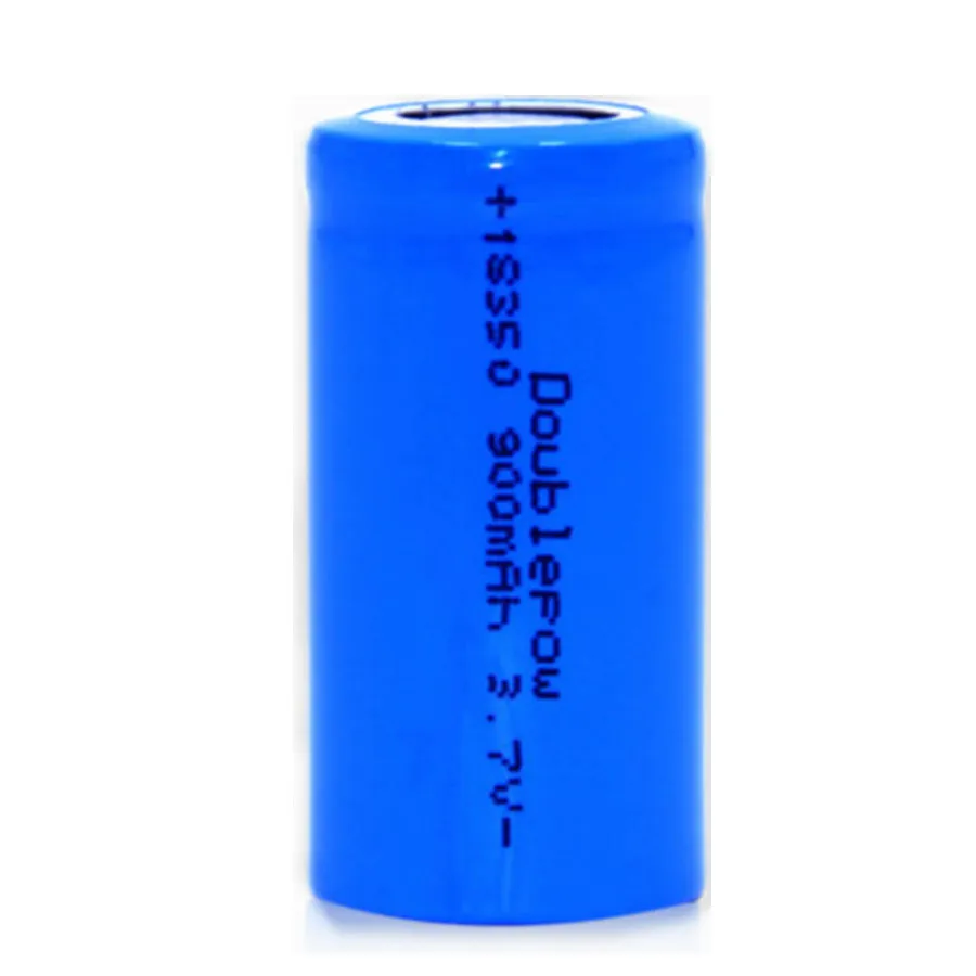 

4pcs/Lot fast shipping Doublepow DP-18350 900 mAh 3.7V Li-ion rechargeable battery 18350 HIGH CAPACITY FOR FLASHLIGHT