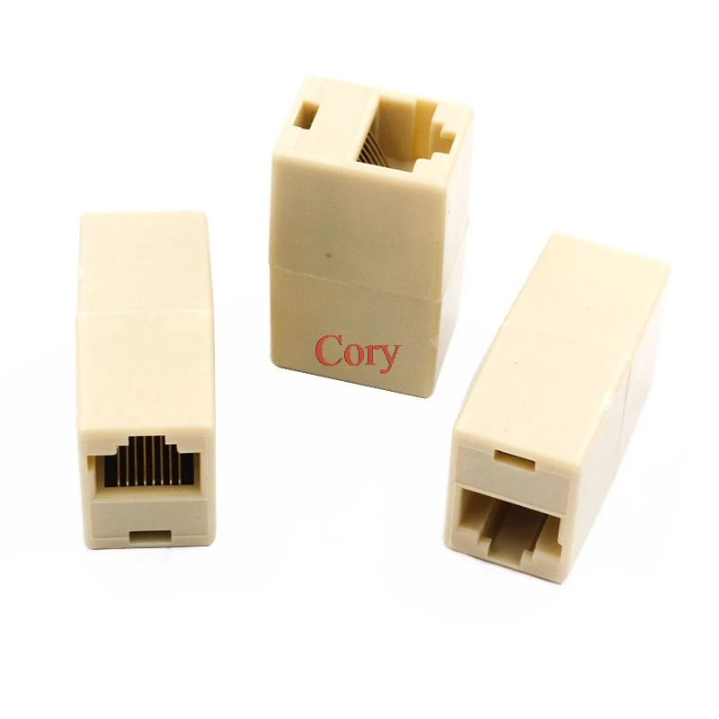 10 шт. RJ45 для CAT 5 5E Ethernet Lan кабель Столярный соединитель Модульные