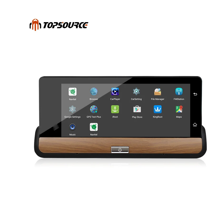 7 дюймовая центральная консоль TOPSOURCE 4G Автомобильная GPS навигация Android 5 1 BT