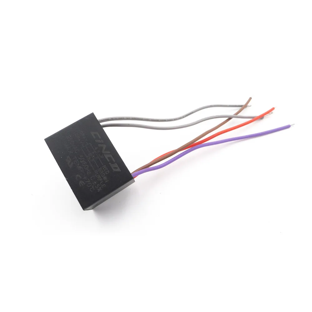 CBB61 4 5 + мкФ 250 V проводов конденсатор моторного двигателя Электрический