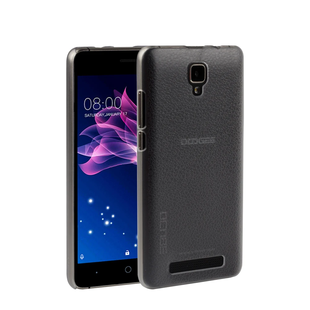 YMNLCX Brand For Doogee X10 Back Cover Case Transparent Protective Plain Hard smart mobile phone | Мобильные телефоны и