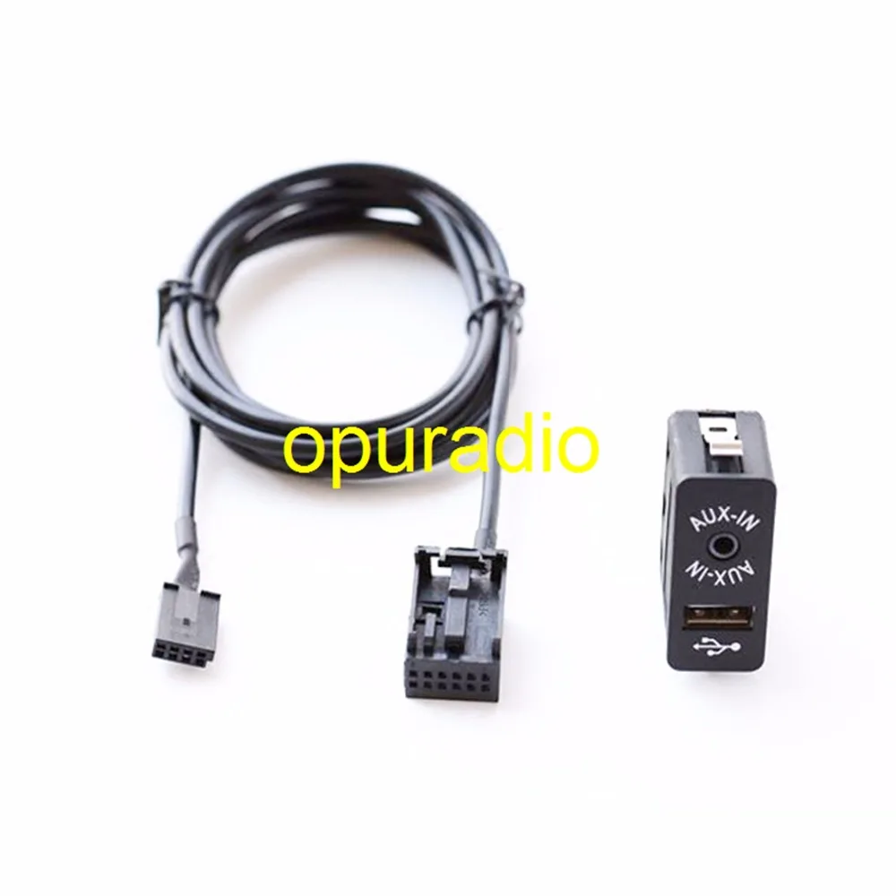Opuradio GPS навигация USB AUX разъем Жгут адаптер для автомобиля E39 E46 E38 E53 X5 | Автомобили и