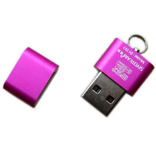 Высокое качество высокоскоростной мини USB 2,0 Micro SD TF T-Flash кард-ридер адаптер тонкий легкий кард-ридер подарок