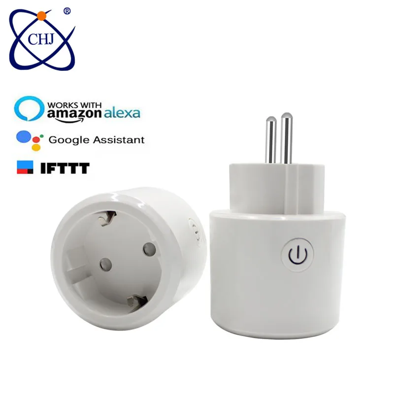 Wifi Smart Power Plug Outlet Sockets Remote Control Timing Function Monitoring Works with Amazon Alexa Google Home Homekit Wifi Smart Power Plug Outlet Sockets Remote Control Timing Function Monitoring Works with Amazon Alexa Google Home Homekit