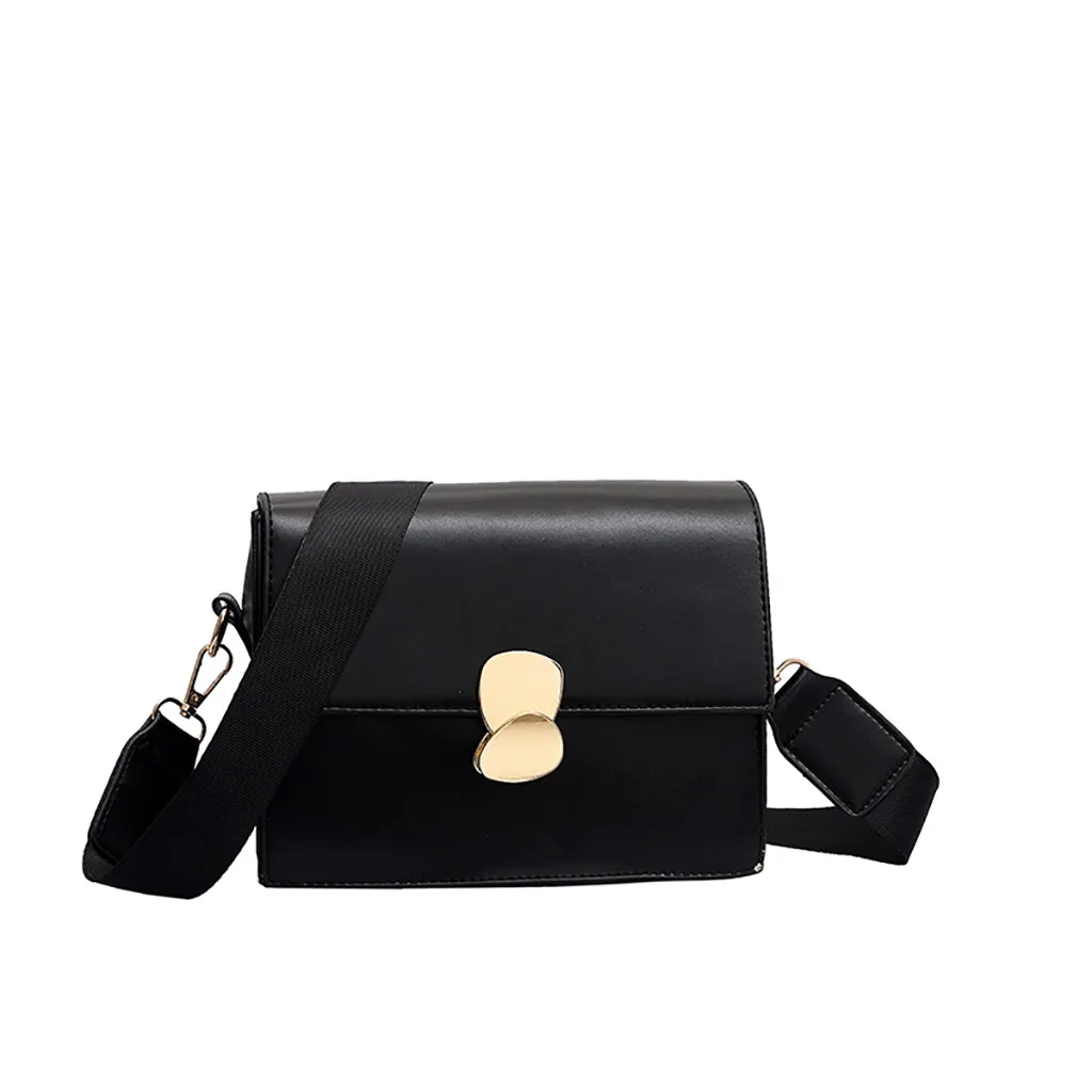 

Women Wild Messenger Bag Wide Shoulder Wild Strap Shoulder Bag Square Bag Wholesale&Dropshipping Borsa a tracolla da donna#30