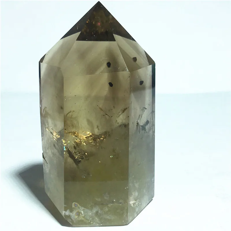 

Natural Smoky quartz crystal wand