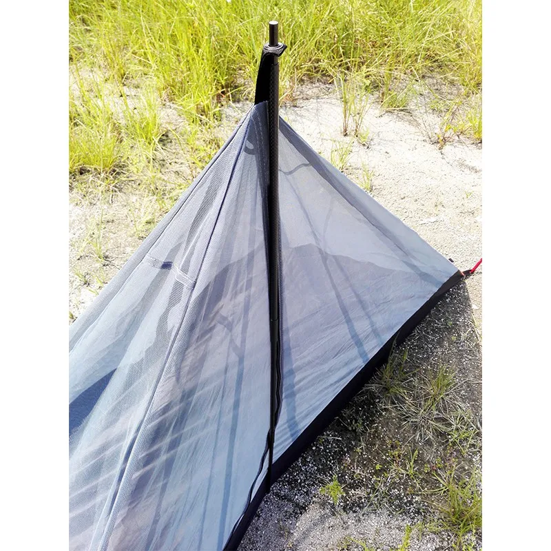 63g 126cm per piece ultralight Carbon Fiber Pyramid Tent Poles Double A tent pole Zpacks 3F Lanshan1 tent pole 10