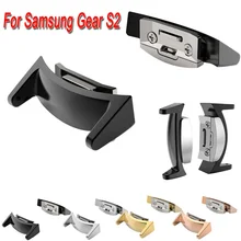 2 шт. ремешок для часов из нержавеющей стали адаптер разъема для часов 20 мм для samsung gear S2 RM-720 Смарт-часы