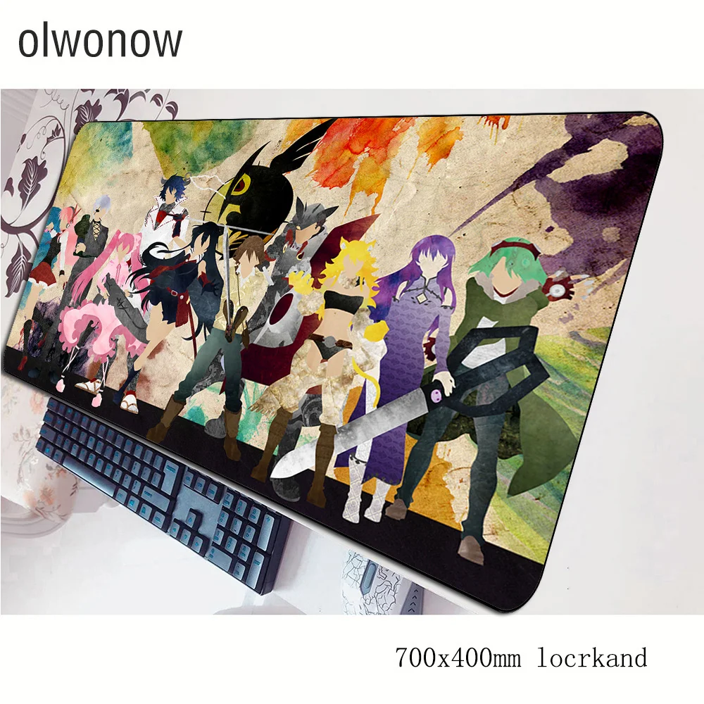 Коврик для мыши akame ga kill Офисный Компьютерный коврик 70x40 см игровой Настольный