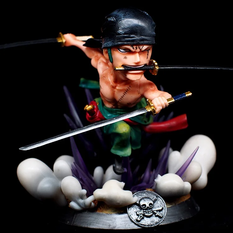 

Animation Garage Kid ONE PIECE Children Baby Toys Action Figure PVC Dolls Swordsman Roronoa Zoro Model Decoration Excellent Gift
