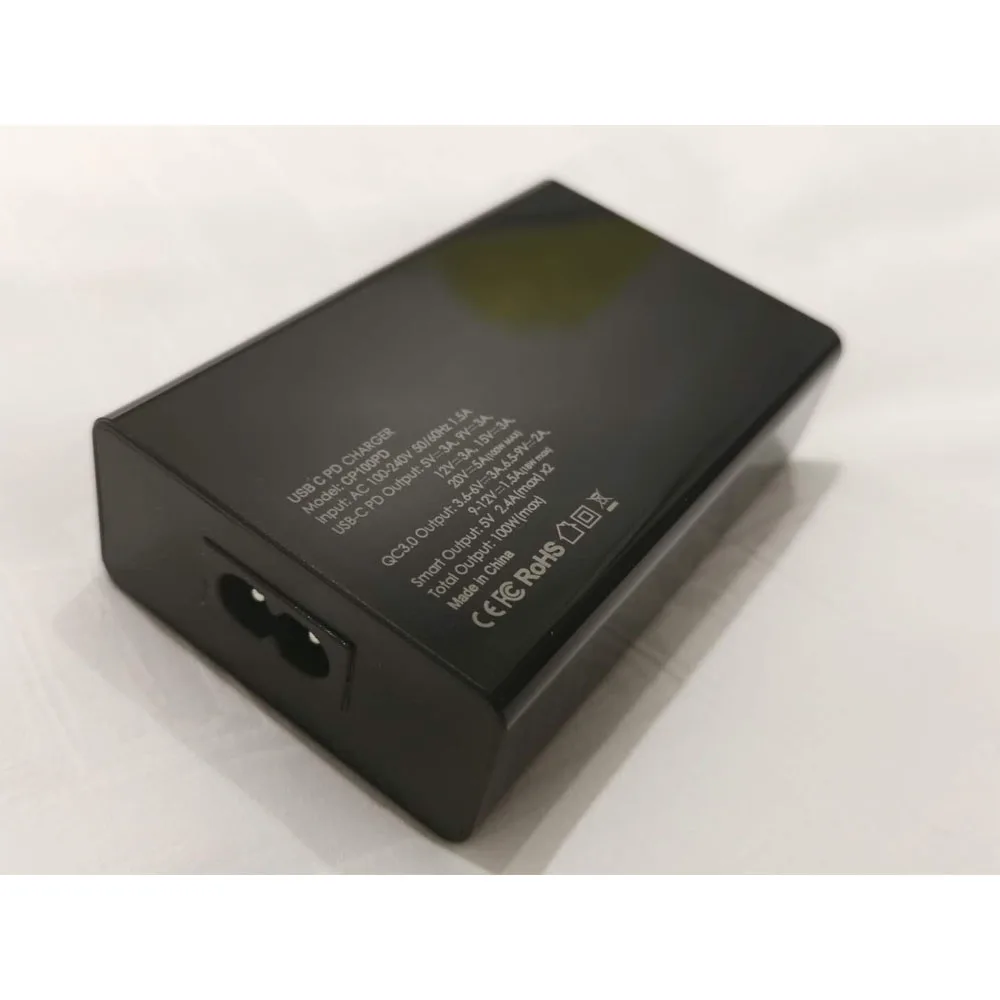 100 Вт USB C Type PD QC 3 0 4 порта быстрая зарядка адаптер питания для Macbook Pro Air HP Lenovo Asus Xiaomi