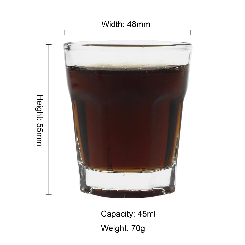 Jongng 45 мл Хрустальная стеклянная чашка для виски ручной работы термостойкая рюмка спиртные напитки водка напиток чашка Ликер Алкоголь Кубок виски стекло es