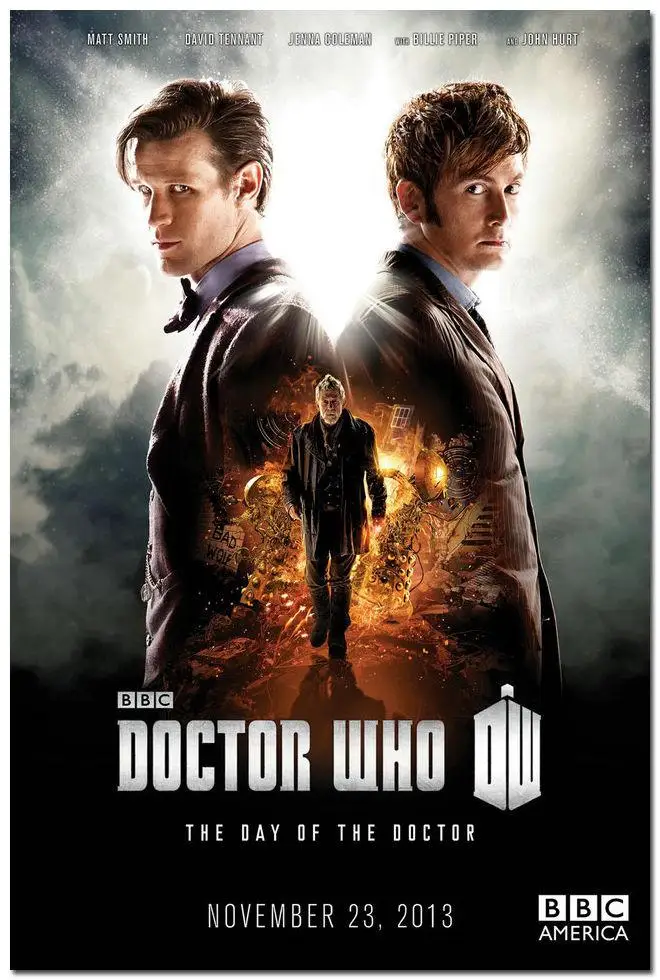 0552A Doctor Who Season 8 TV Series Wall Sticker Silk Poster Light Canvas Decorationin Wall