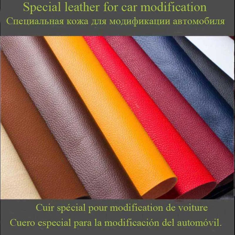 

For Car Modification Renovation Instrument Panel Center Console Door Panel Leather Artificial Thermal Retractable Pu Leather